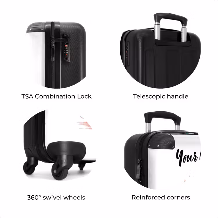 Suitcase with name - Dear Lieuwe — 8