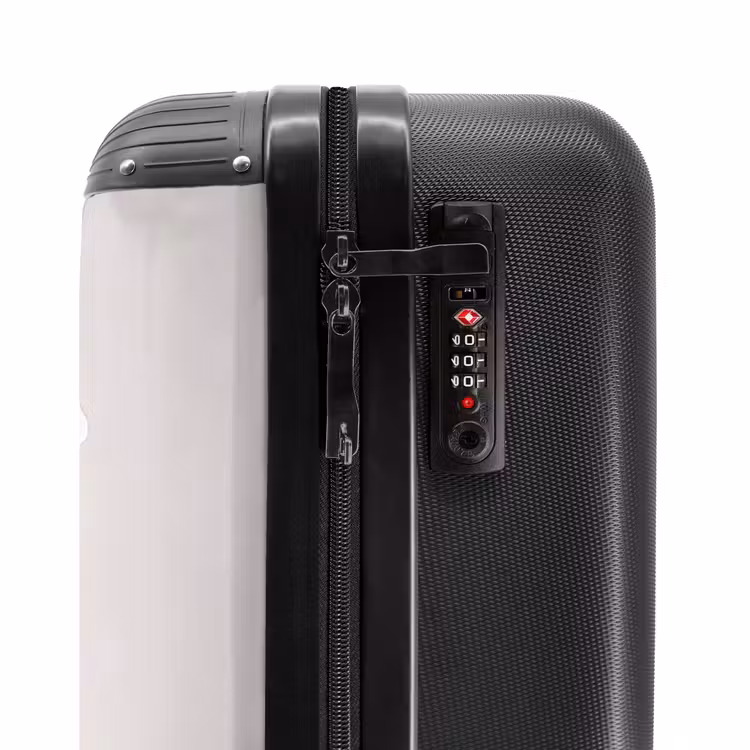 Suitcase with name - Dreamy princess with braided hair — 6