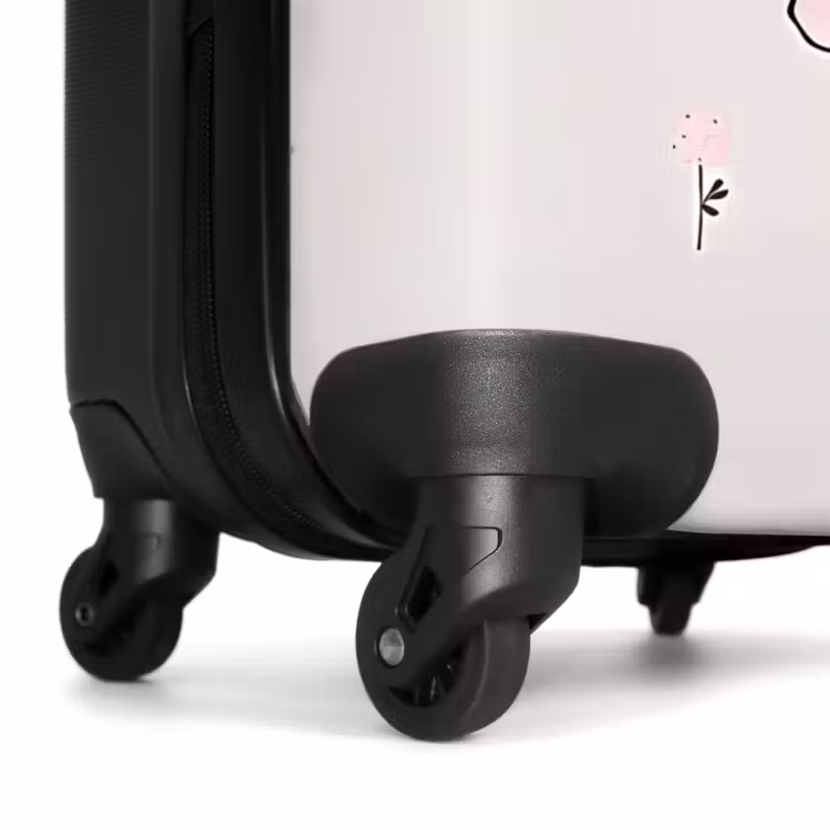 Suitcase with name - Dreamy princess with braided hair — 7
