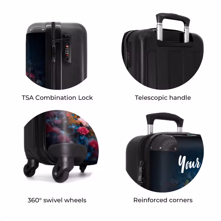 Suitcase with name - Eduard red deer — 8