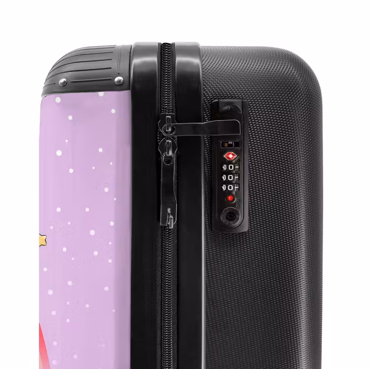 Suitcase with name - Elza unicorn princess — 6
