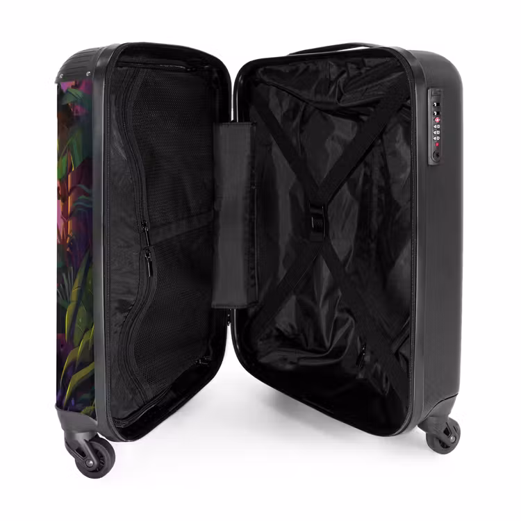 Suitcase with name - Fernando flamingo — 5