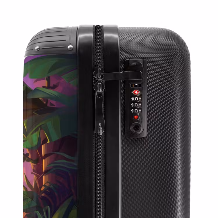 Suitcase with name - Fernando flamingo — 6