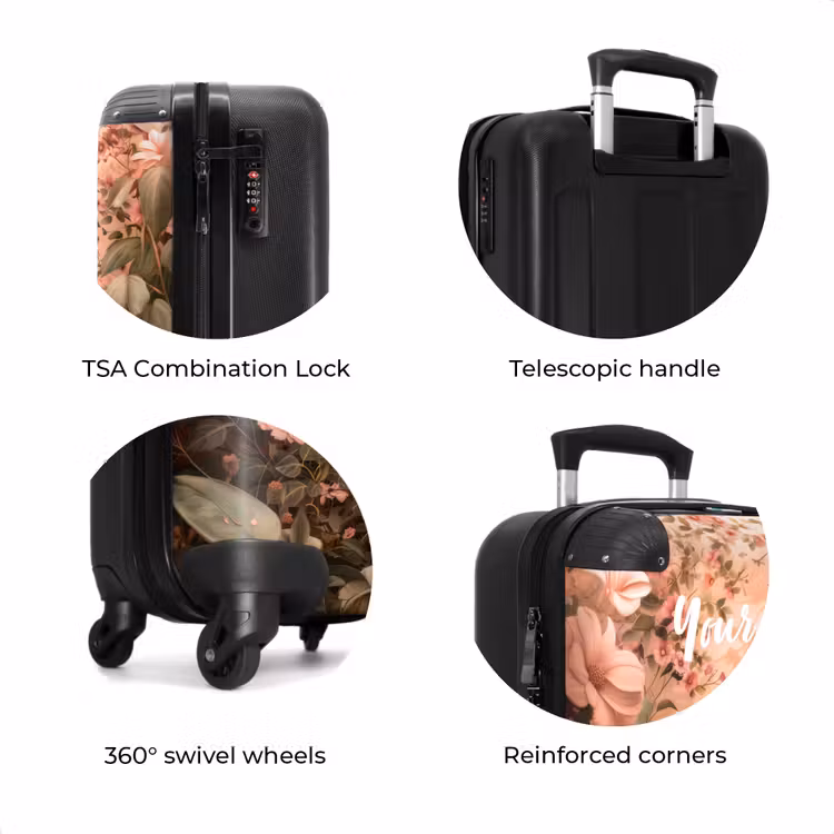 Suitcase with name - Flora flapoor — 8