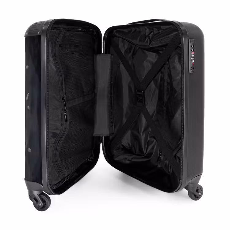 Suitcase with name - Gino gray tail — 5