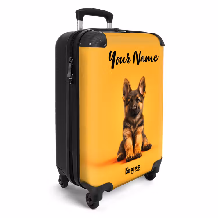 Suitcase with name - Hein shepherd — 2