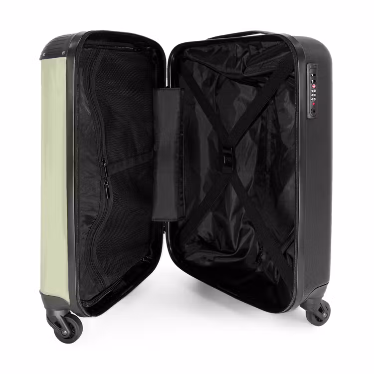 Suitcase with name - Hippie hare — 5