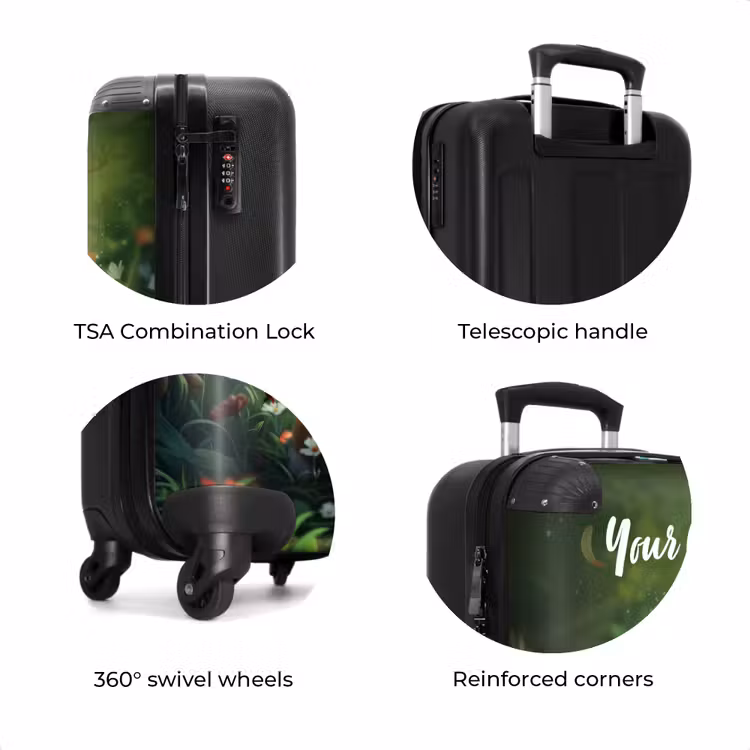 Suitcase with name - Kasper rabbit — 8