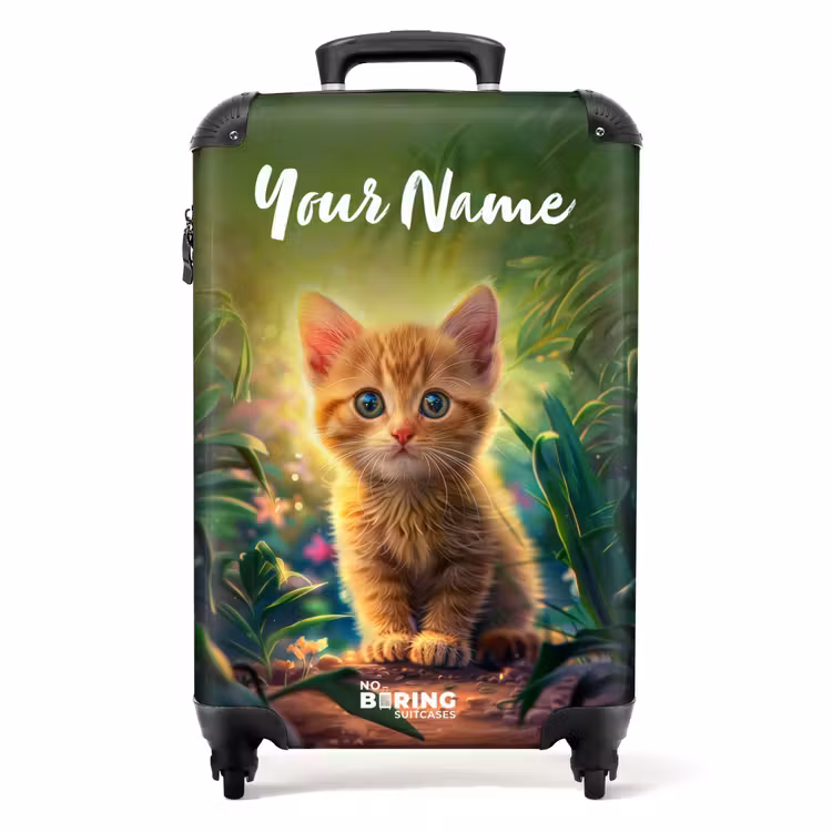 Suitcase with name - Kees kitten — 1