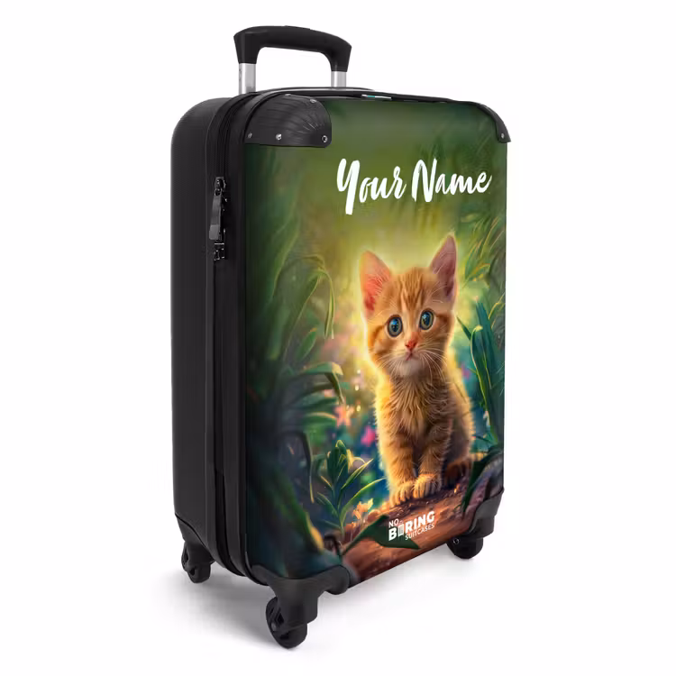 Suitcase with name - Kees kitten — 2
