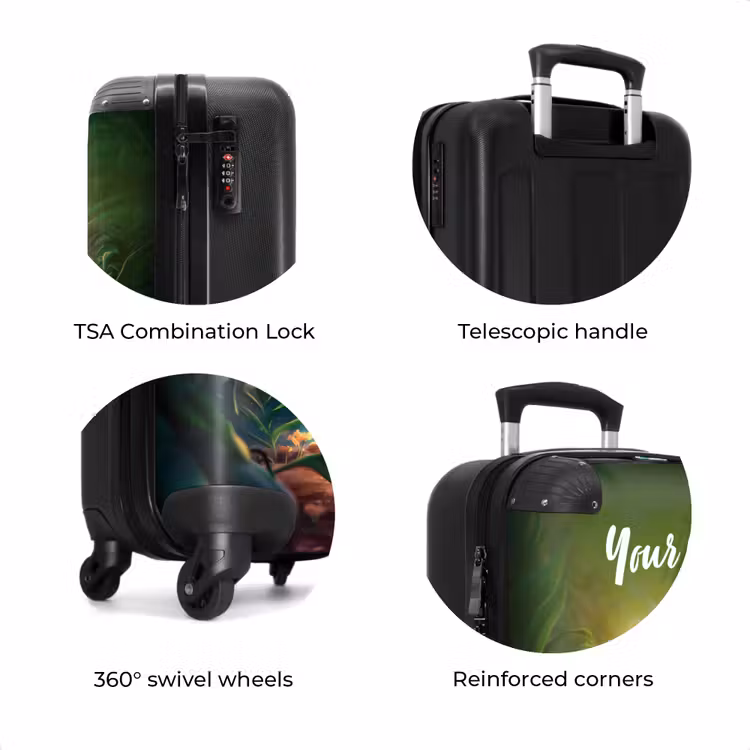 Suitcase with name - Kees kitten — 8