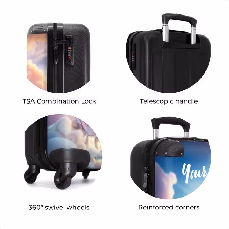Suitcase with name - Lana air princess — 8