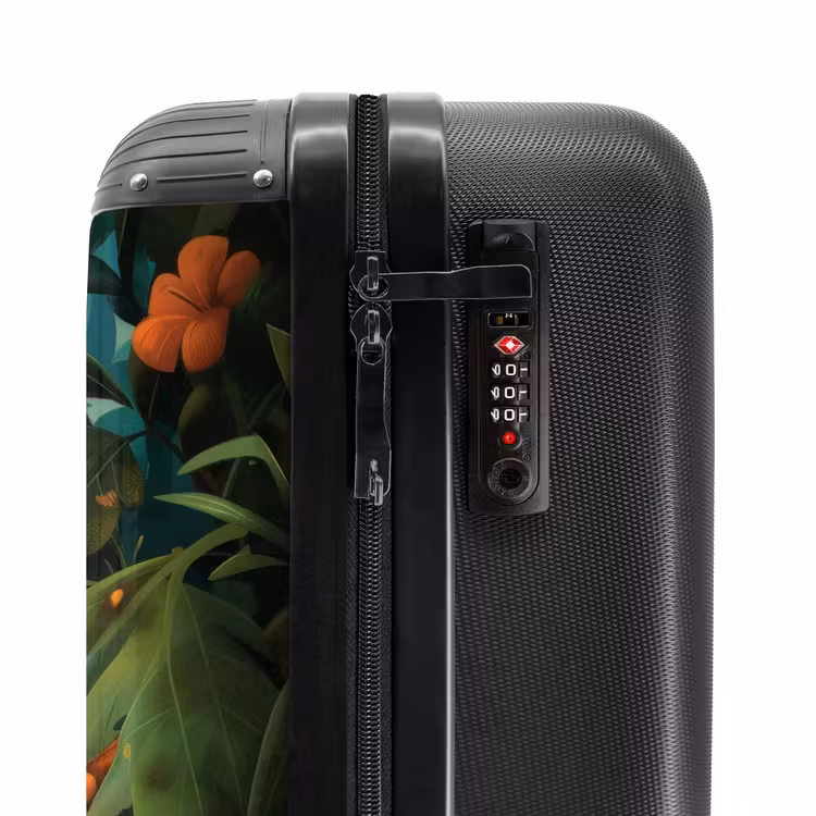 Suitcase with name - Liam leopard — 6