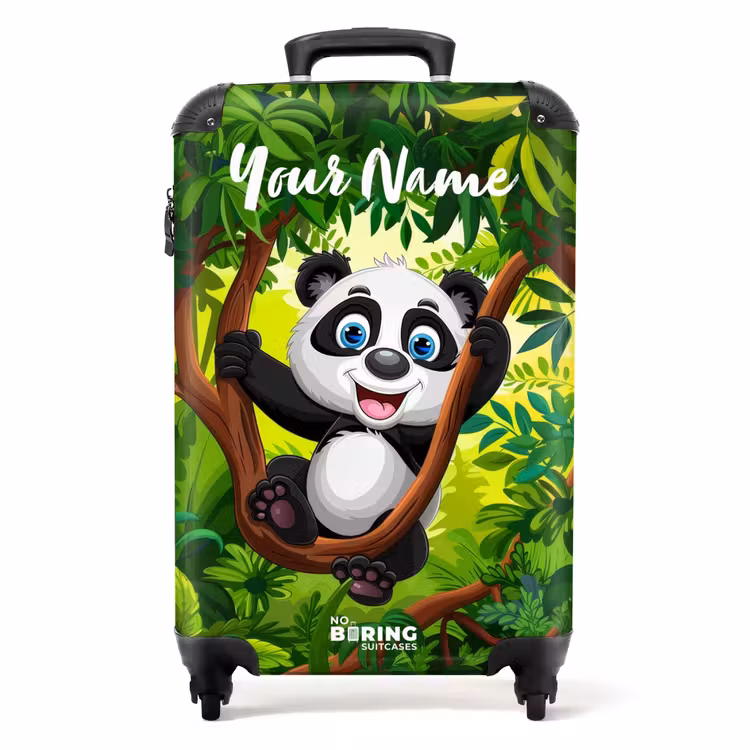 Suitcase with name - Pedro panda — 1