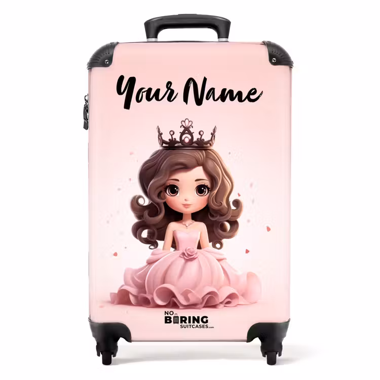 Suitcase with name - Princess Poppy — 1