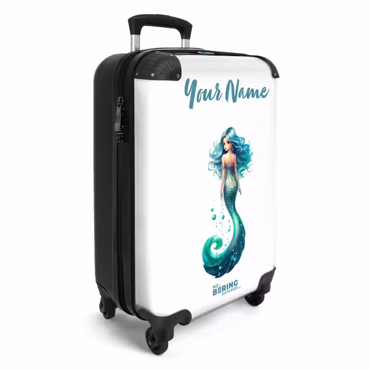 Suitcase with name - Sandra emerald — 2
