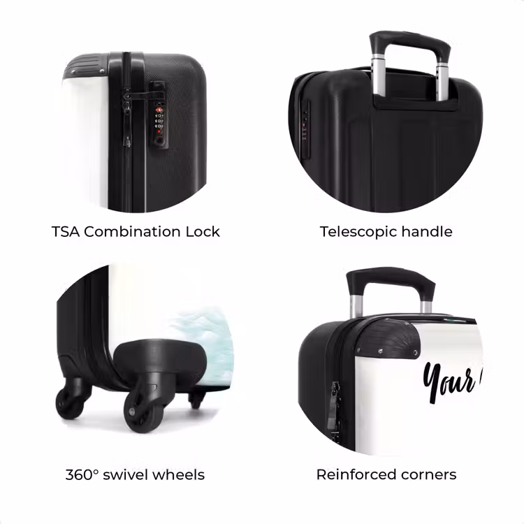 Suitcase with name - Suzy siren — 8