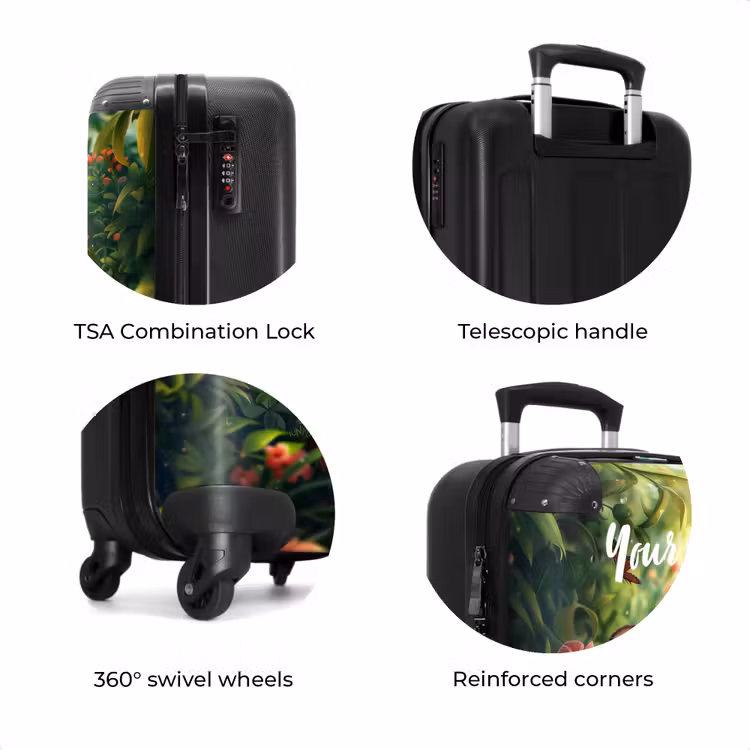 Suitcase with name - Tommy tiger — 8
