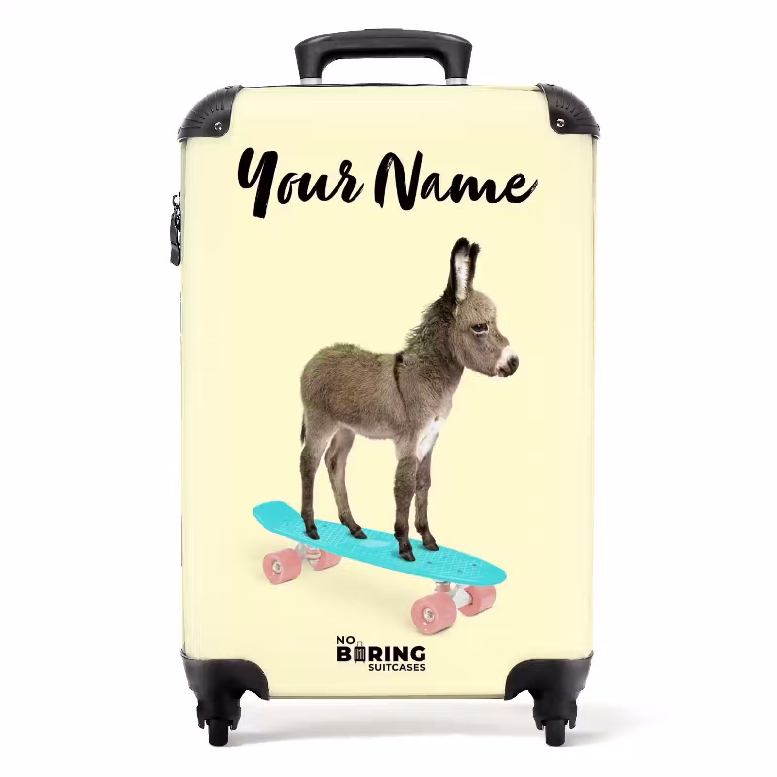 Suitcase with name - Donkey ride — 1