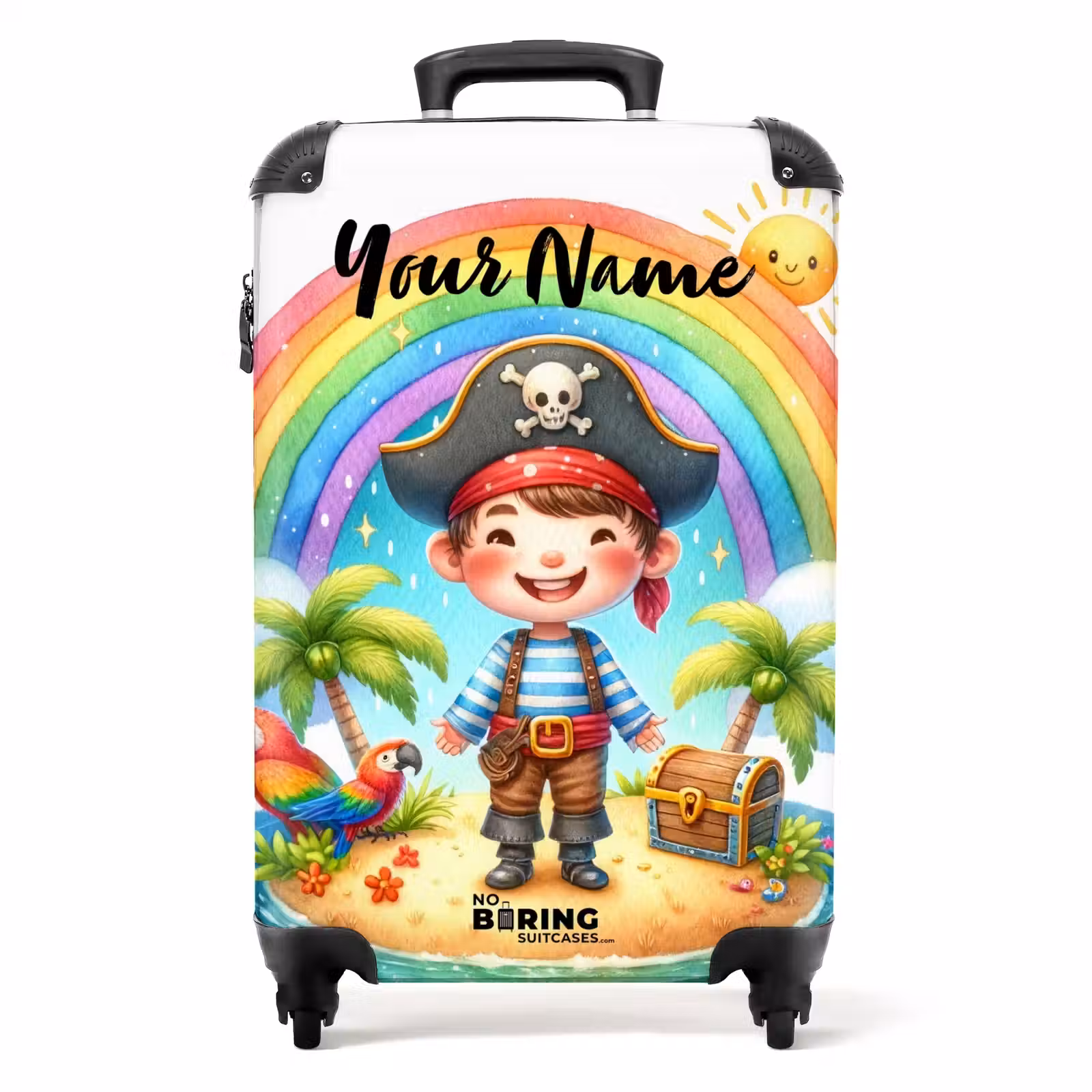 Suitcase with name - Pascal pirate — 1