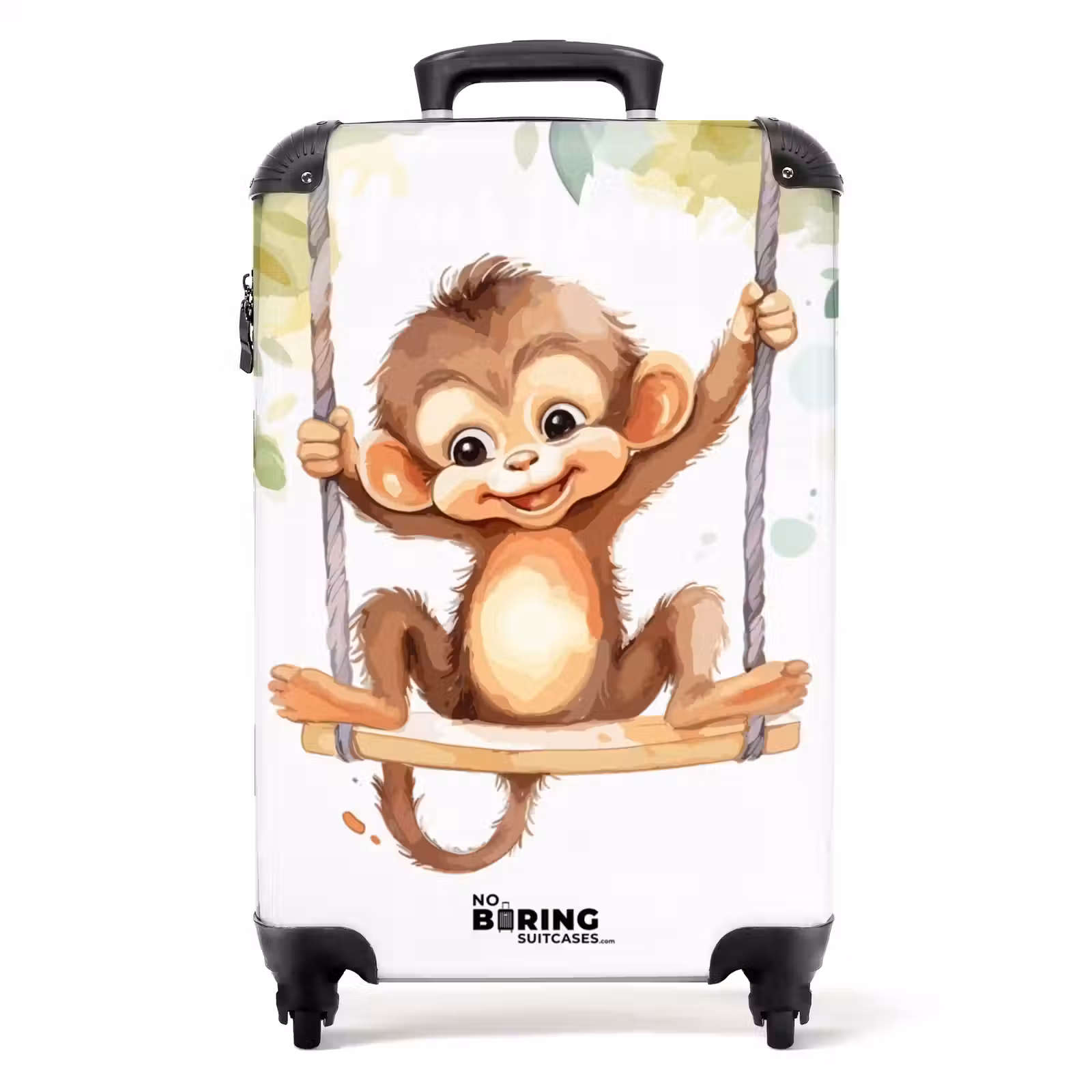 Suitcase with name - Rocking great ape — 1