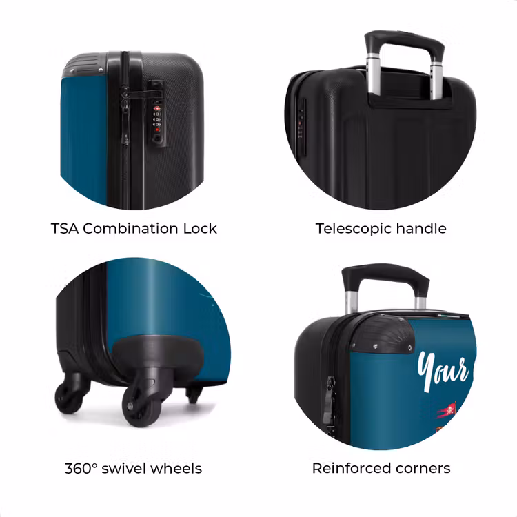 Suitcase with name - Captain Stormsnout — 8