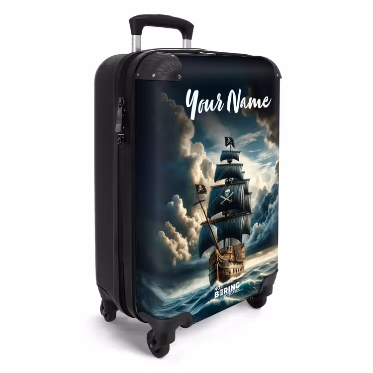 Suitcase with name - Dark Diamond — 2