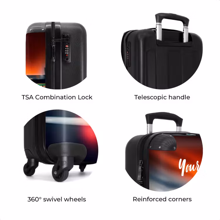 Suitcase with name - Furious F1 — 8