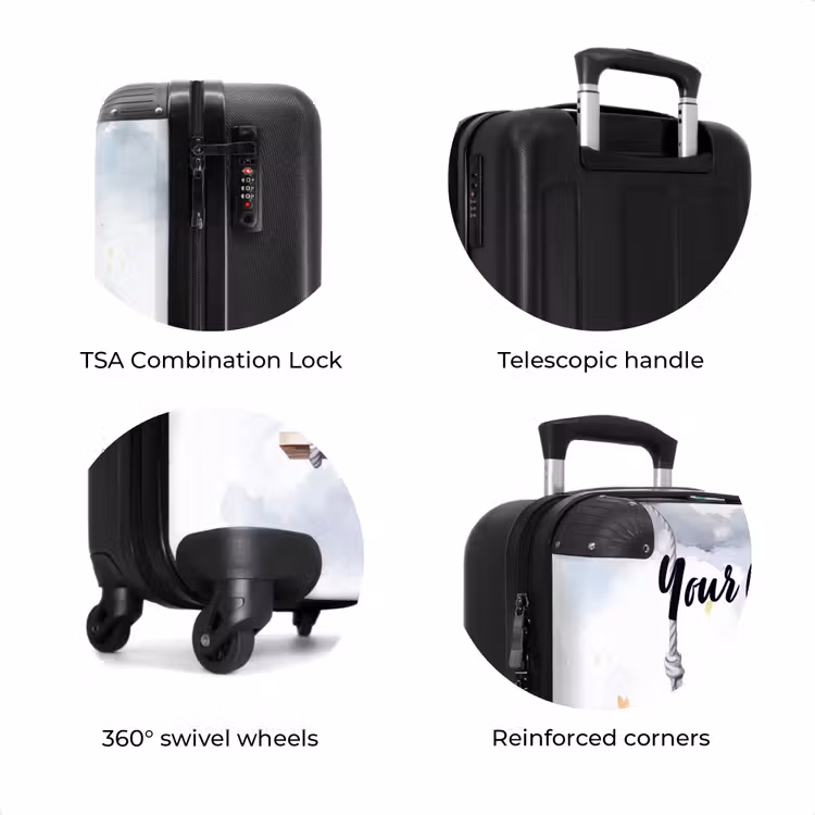 Suitcase with name - Hennie highlander — 8