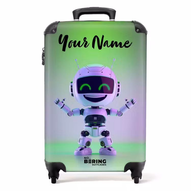 Suitcase with name - Neon Nicky — 1