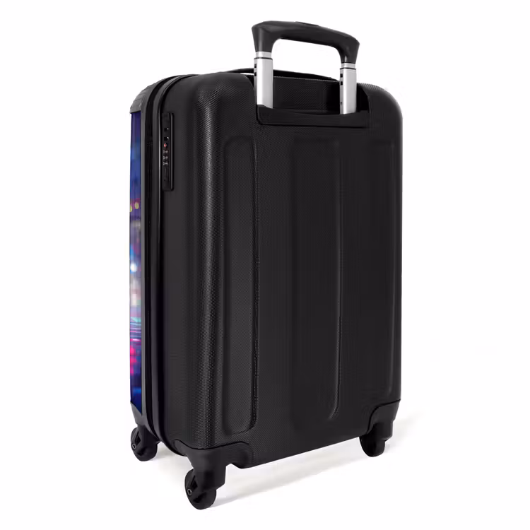 Suitcase with name - Neon nightcar — 4