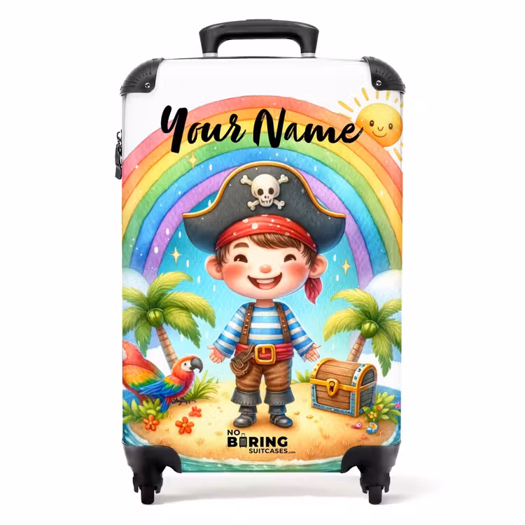 Suitcase with name - Pascal pirate — 1