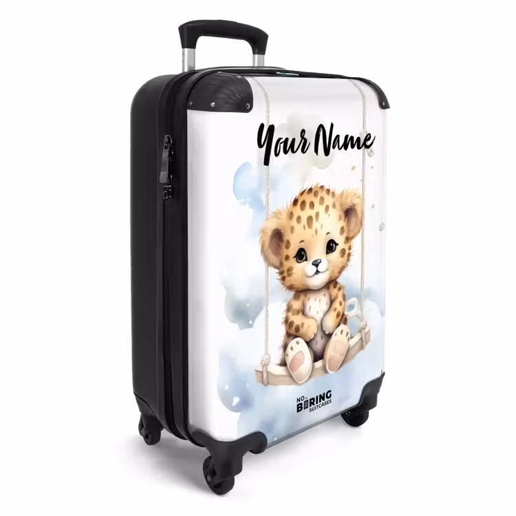 Suitcase with name - Perry panther — 2