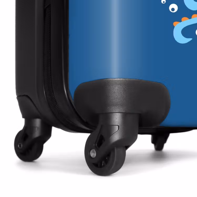 Suitcase with name - Pirate Octopus — 7