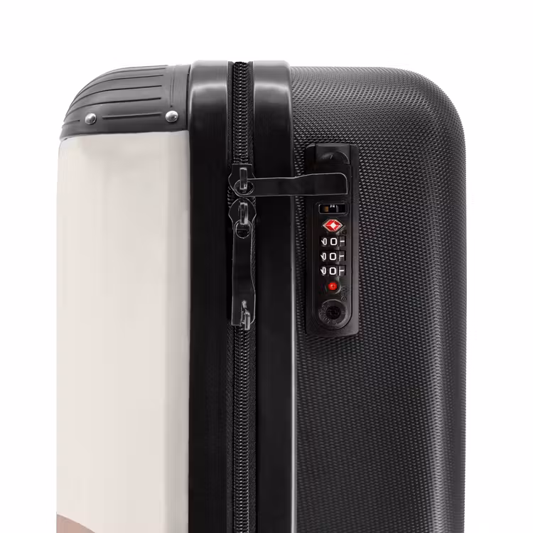 Suitcase with name - Raw rainbow natural — 6