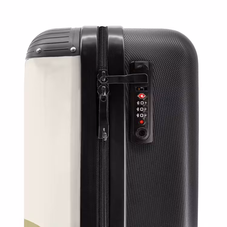 Suitcase with name - Raw rainbow pastel — 6