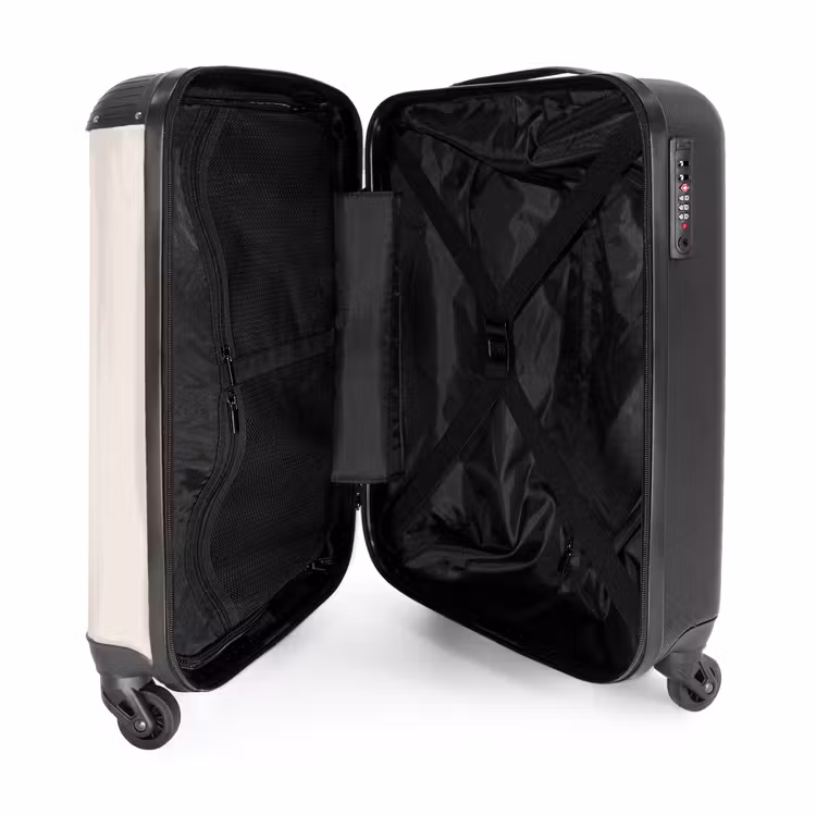 Suitcase with name - Shiny bone — 5