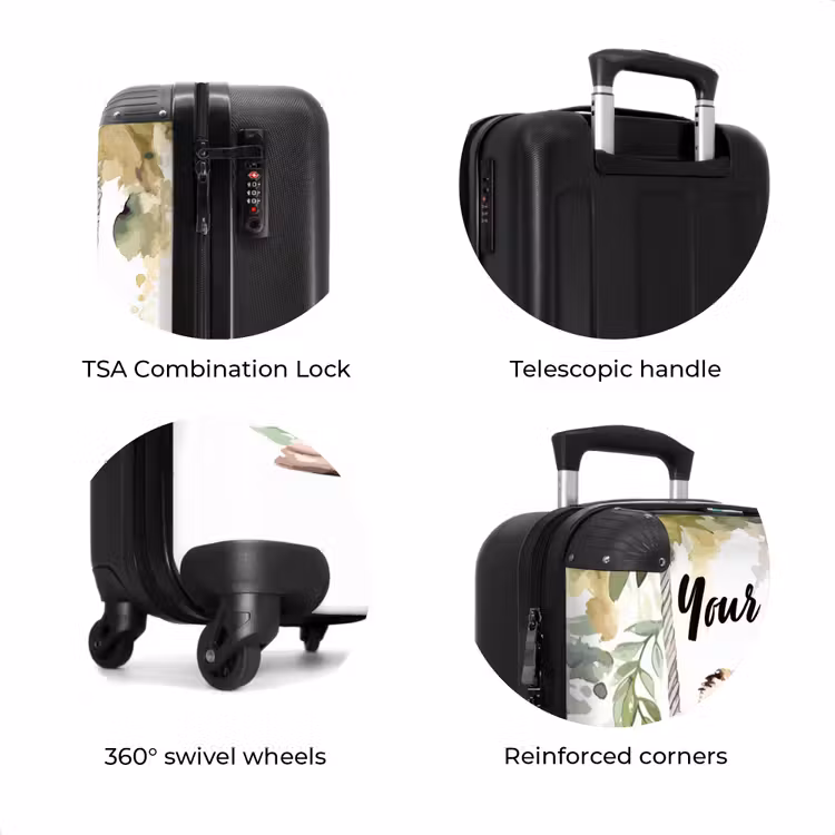 Suitcase with name - Timo tiger — 8