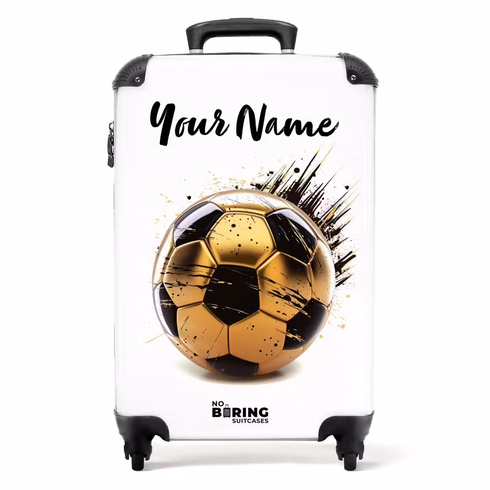 Suitcase with name - Golden goal finder — 1