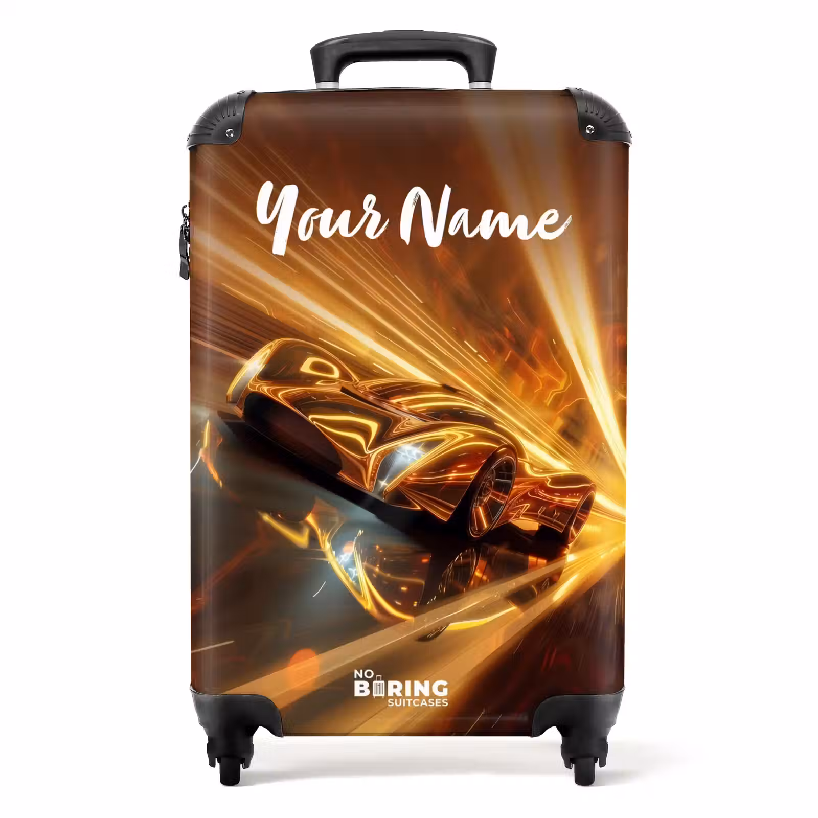 Suitcase with name - Goldrush — 1