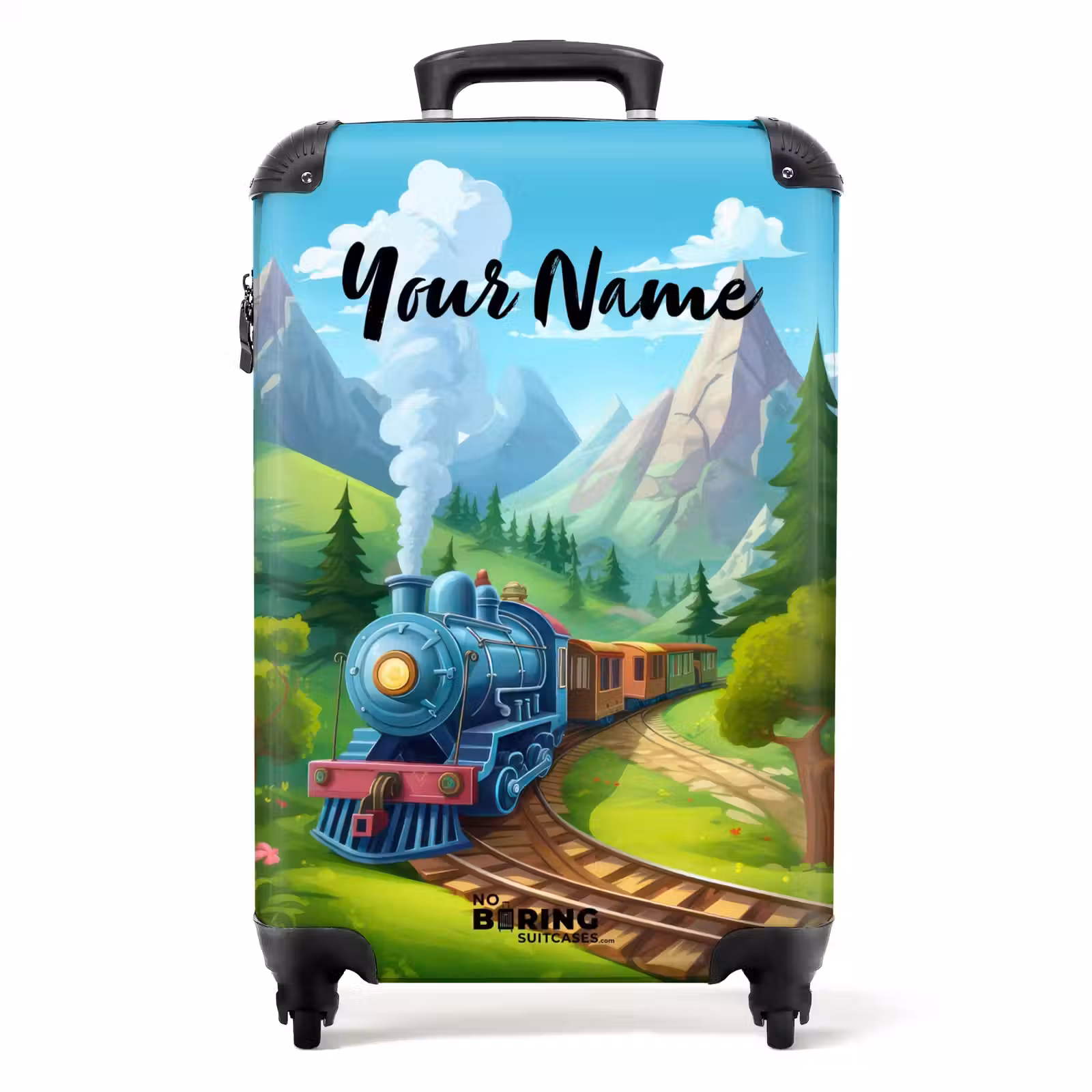 Suitcase with name - Mountain Express — 1
