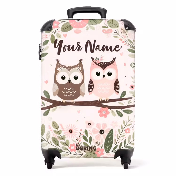 Suitcase with name - Fluttering Flaps — 1