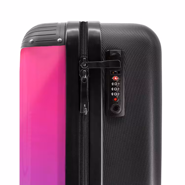 Suitcase with name - Goal-getter pink — 6