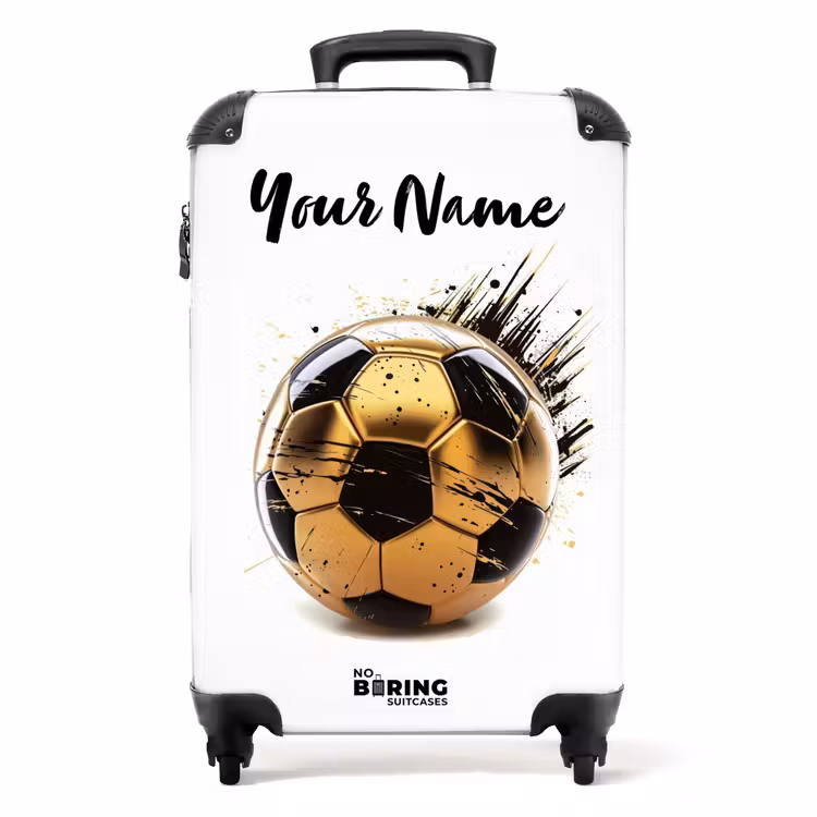 Suitcase with name - Golden goal finder — 1