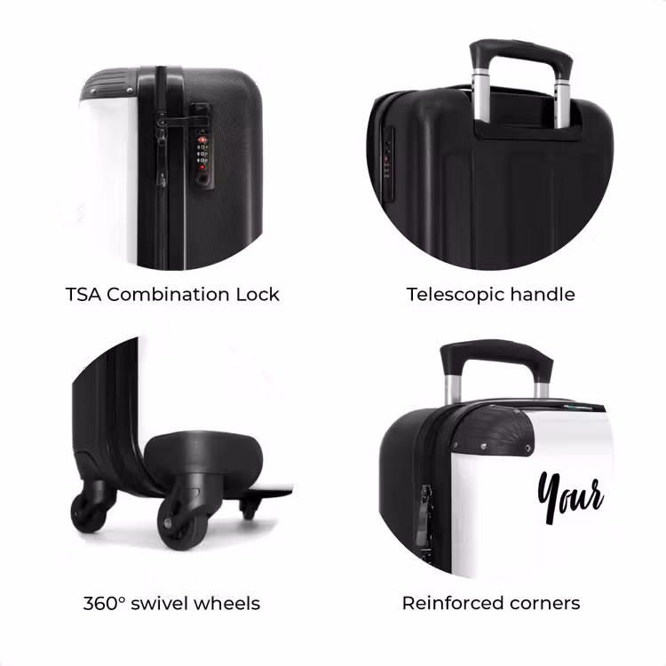 Suitcase with name - Golden goal finder — 8