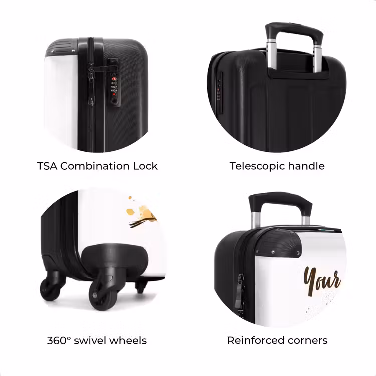 Suitcase with name - Lio lion — 8