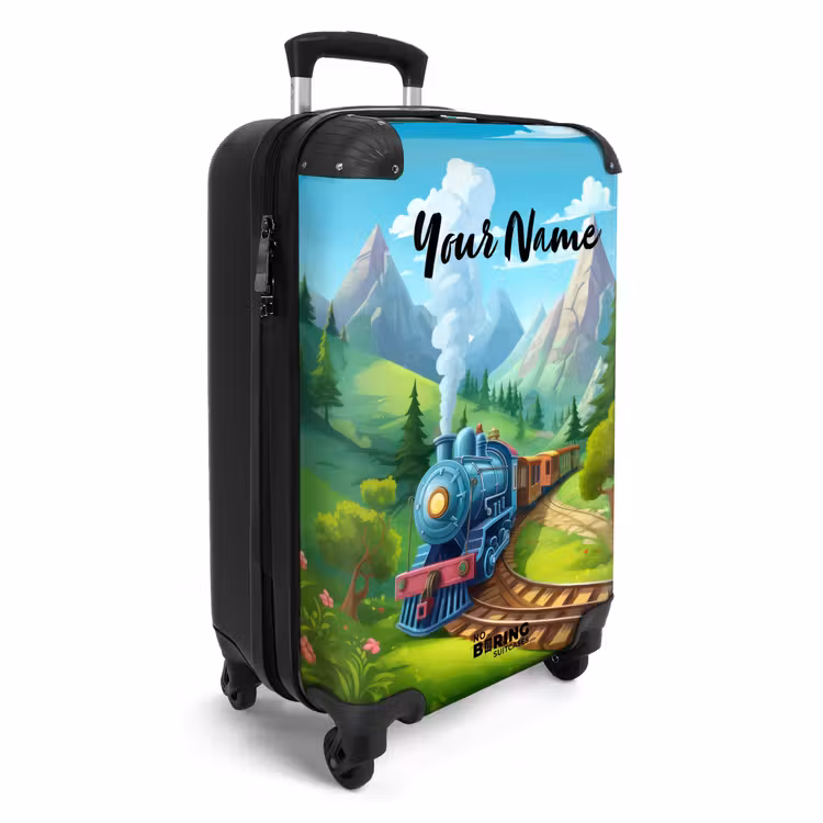 Suitcase with name - Mountain Express — 2