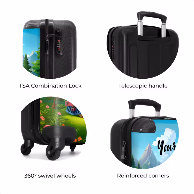 Suitcase with name - Mountain Express — 8