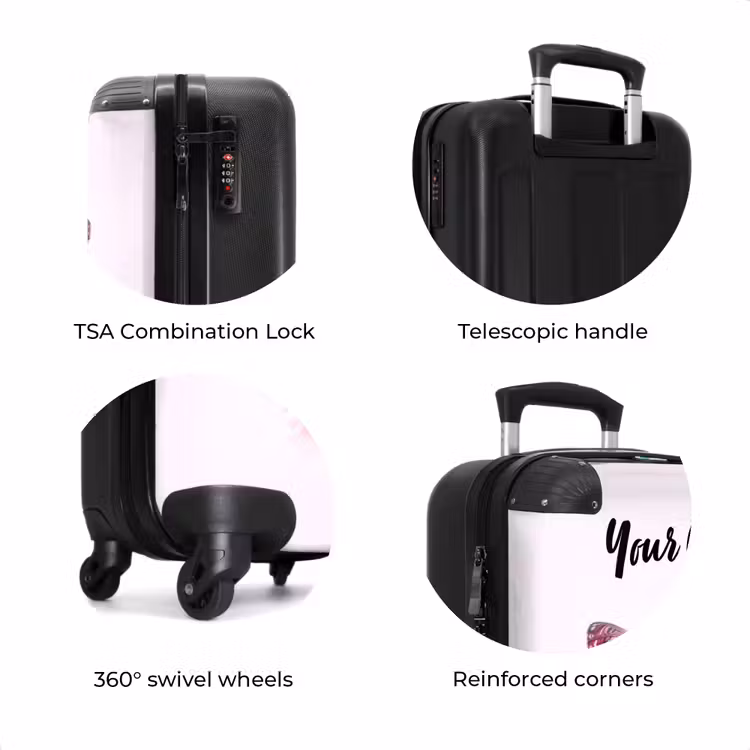 Suitcase with name - Mystical monarch — 8