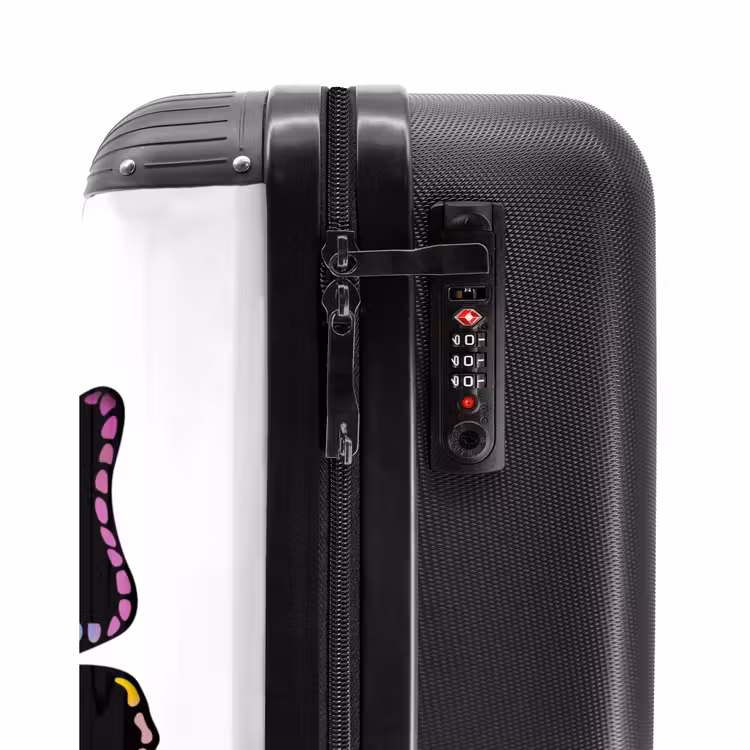 Suitcase with name - Petal papillon — 6